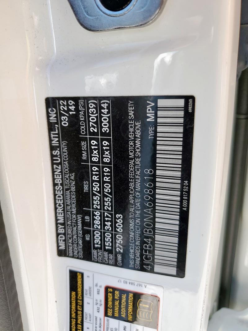 2022 MERCEDES-BENZ GLE 350 #3296213405