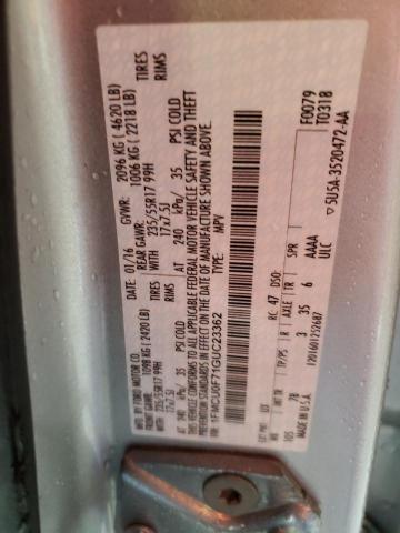 2016 FORD ESCAPE S - 1FMCU0F71GUC23362