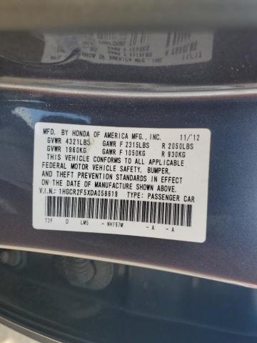 2013 HONDA ACCORD SPO - 1HGCR2F5XDA058619