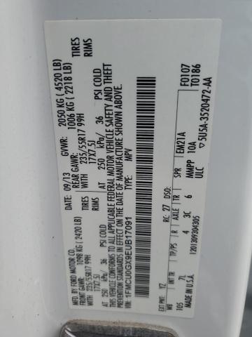 2014 FORD ESCAPE SE - 1FMCU0GX9EUB17091