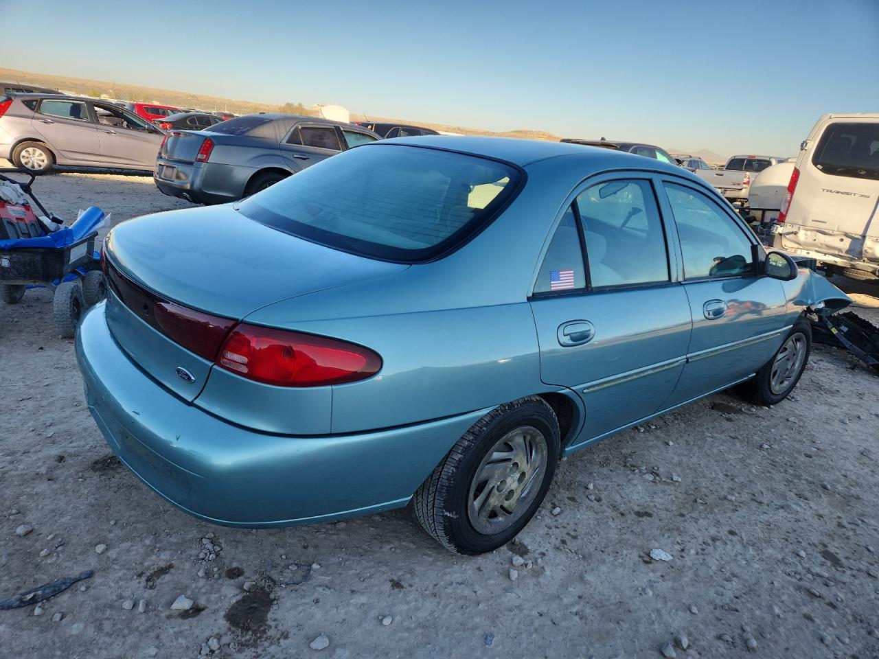 Lot #3284389724 1999 FORD ESCORT SE