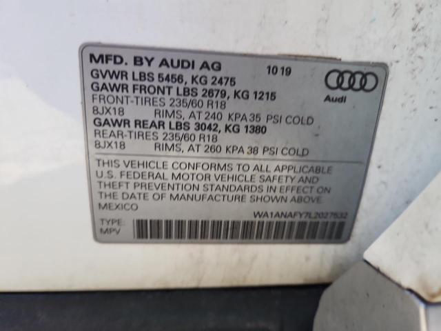 2020 AUDI Q5 PREMIUM #3294541625