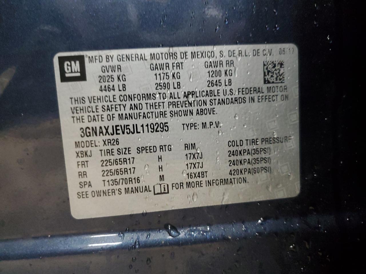 CHEVROLET EQUINOX LT