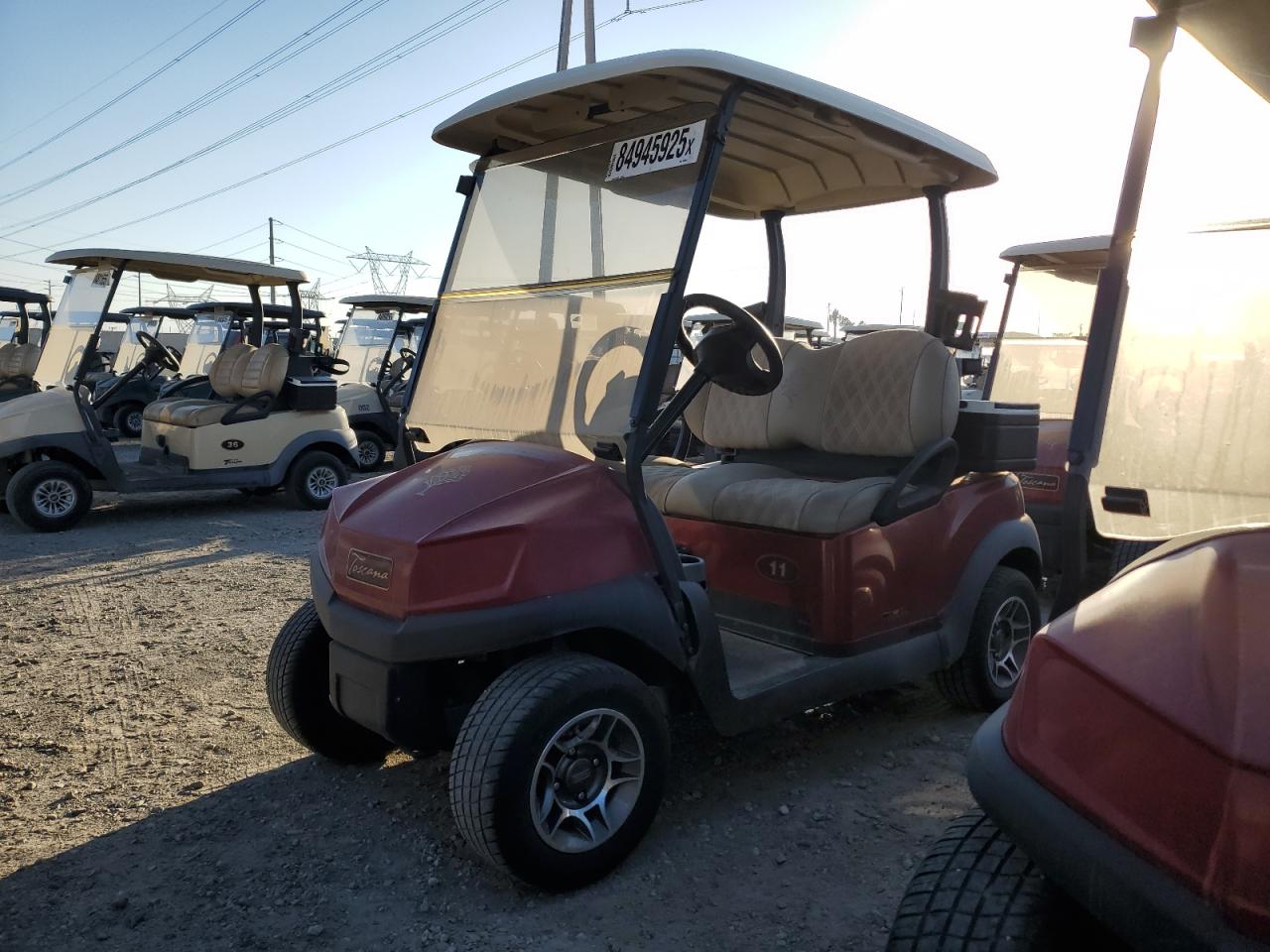 Lot #3262146603 2020 CLUB CAR TEMPO LITHIUM