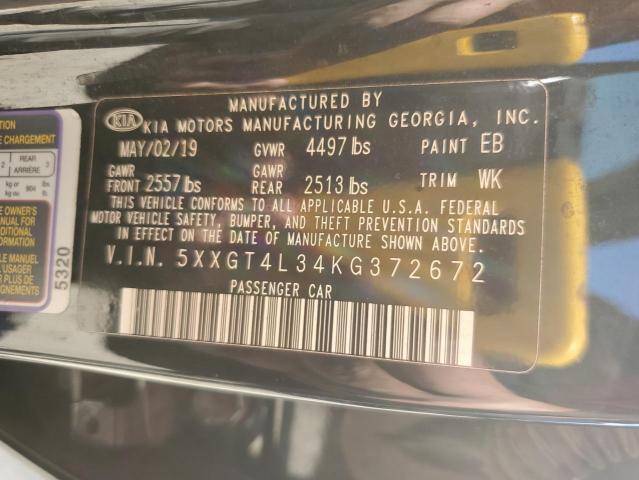 2019 KIA OPTIMA LX - 5XXGT4L34KG372672