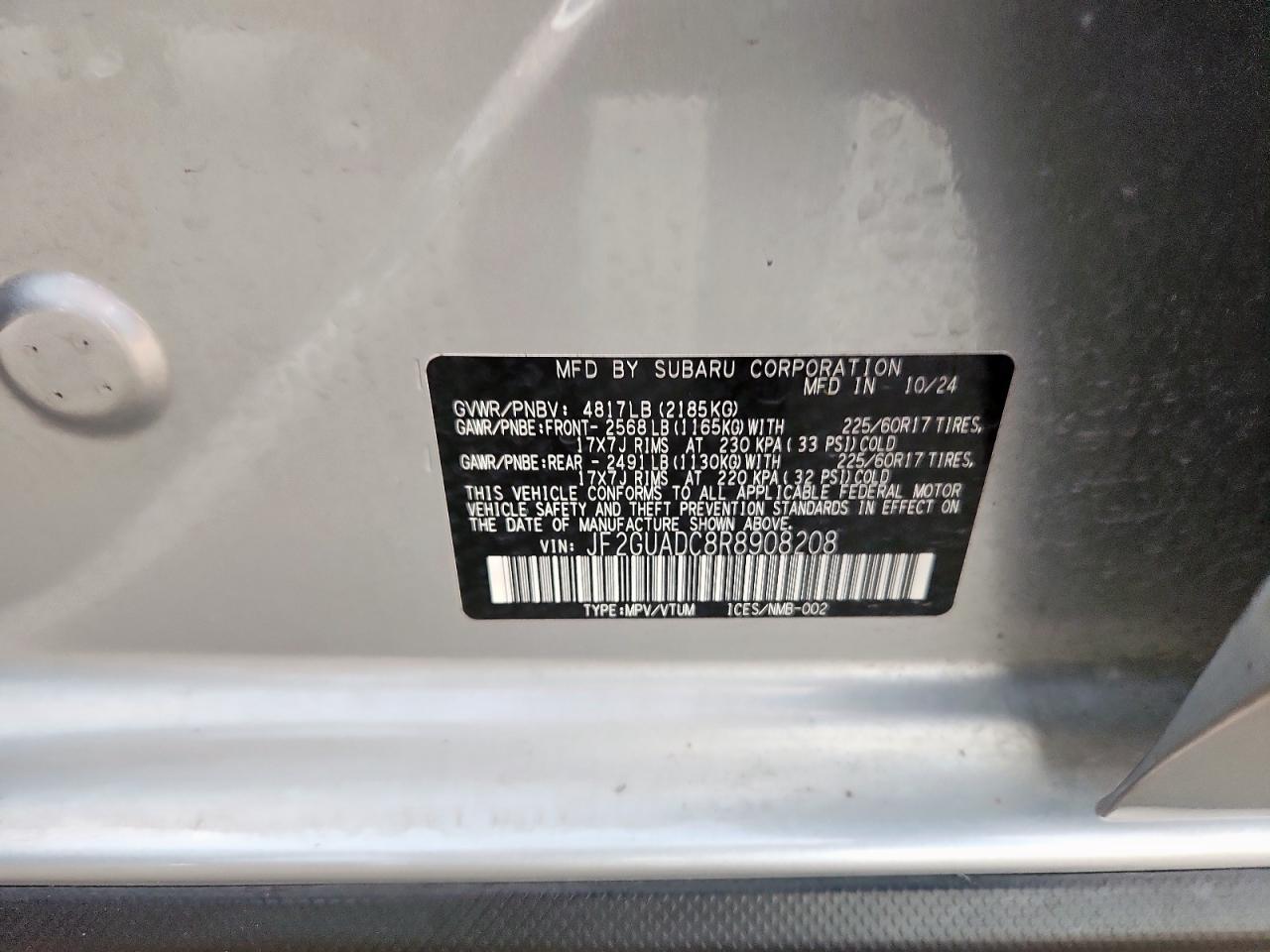 SUBARU CROSSTREK PREMIUM