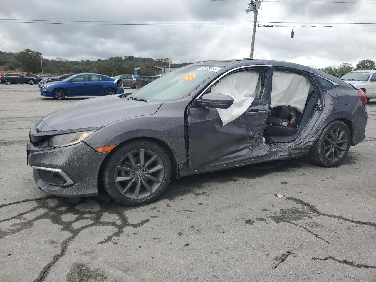 Lot #3311654241 2020 HONDA CIVIC EXL