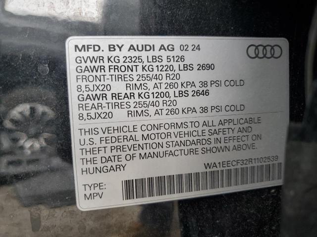 2024 AUDI Q3 PREMIUM #3302930611
