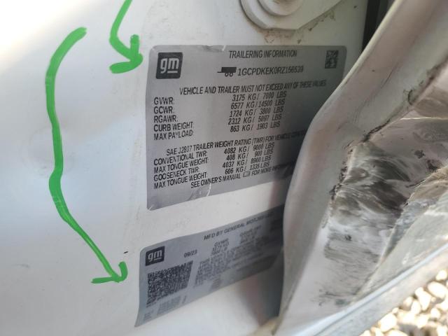 2024 CHEVROLET SILVERADO - 1GCPDKEK0RZ156539