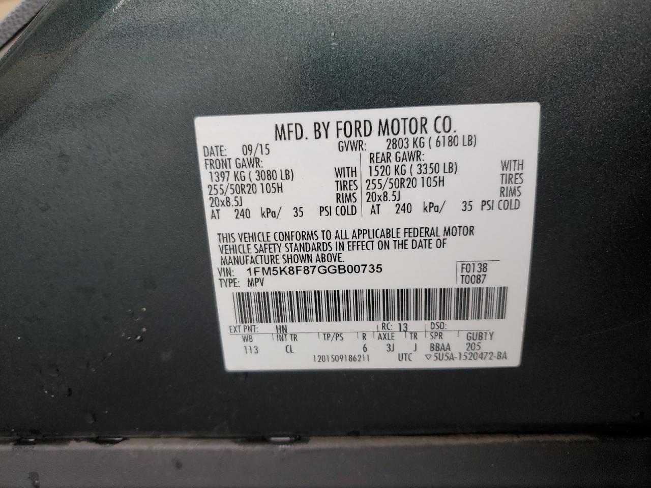 FORD EXPLORER LIMITED