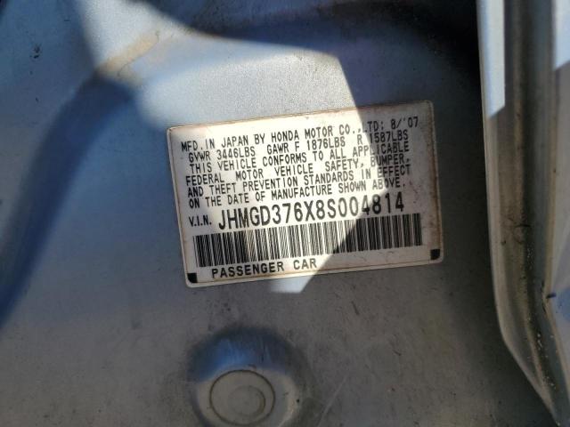 2008 HONDA FIT SPORT #3301809415