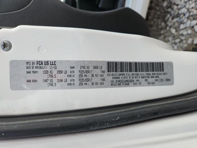 2017 DODGE GRAND CARA - 2C4RDGEG3HR639324