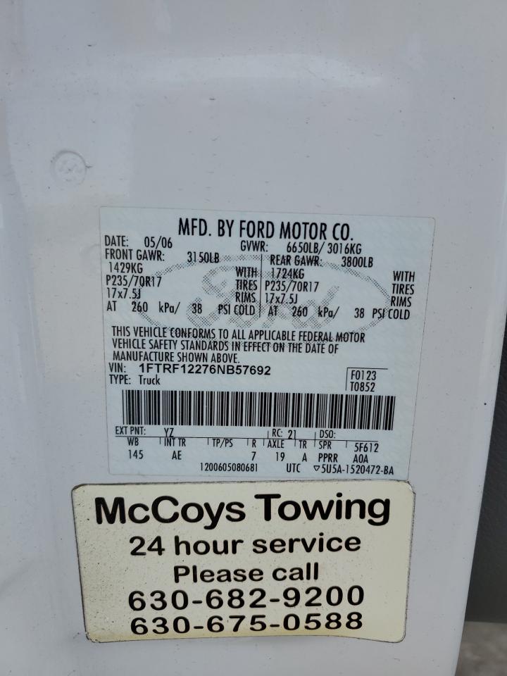 Lot #3264570917 2006 FORD F150