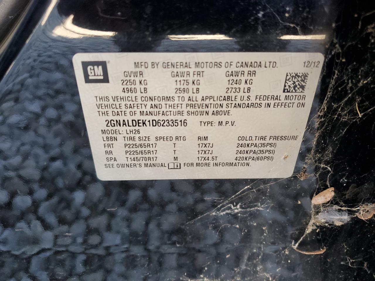 CHEVROLET EQUINOX LT