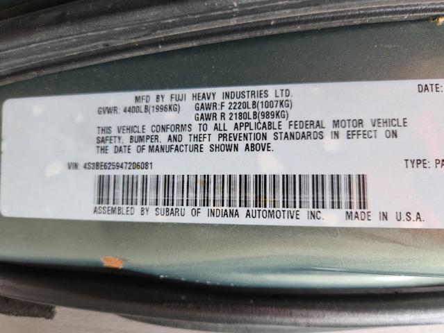 2004 SUBARU LEGACY L SPECIAL #3296679019