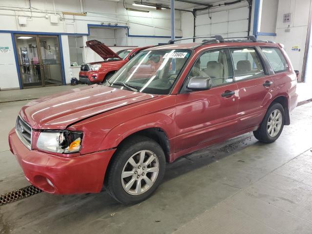 SUBARU FORESTER 2.5XS 2005 red  gas JF1SG65625H717017 photo #1