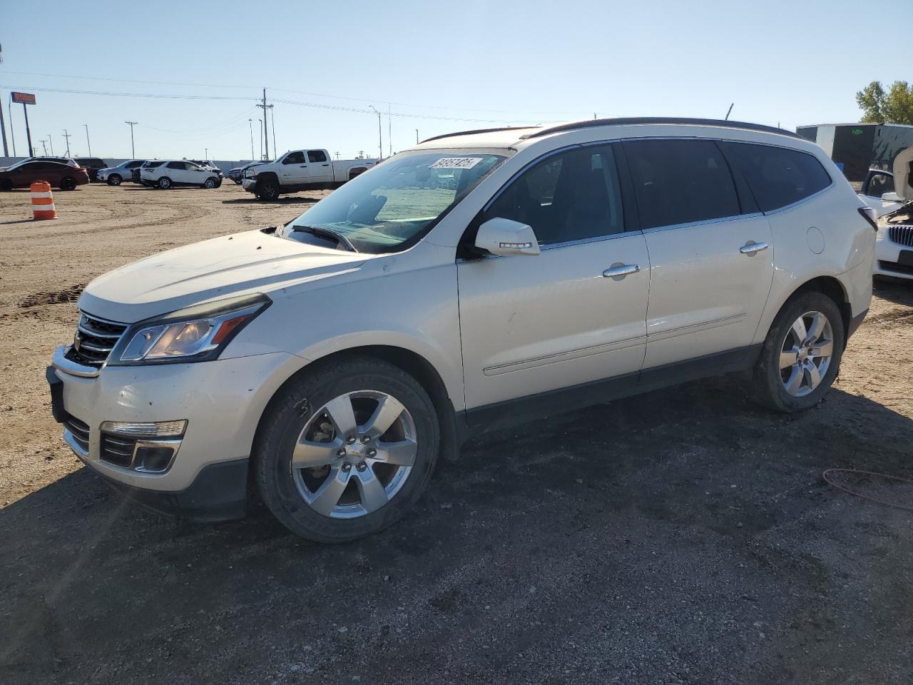 Lot #3302713017 2014 CHEVROLET TRAVERSE LTZ