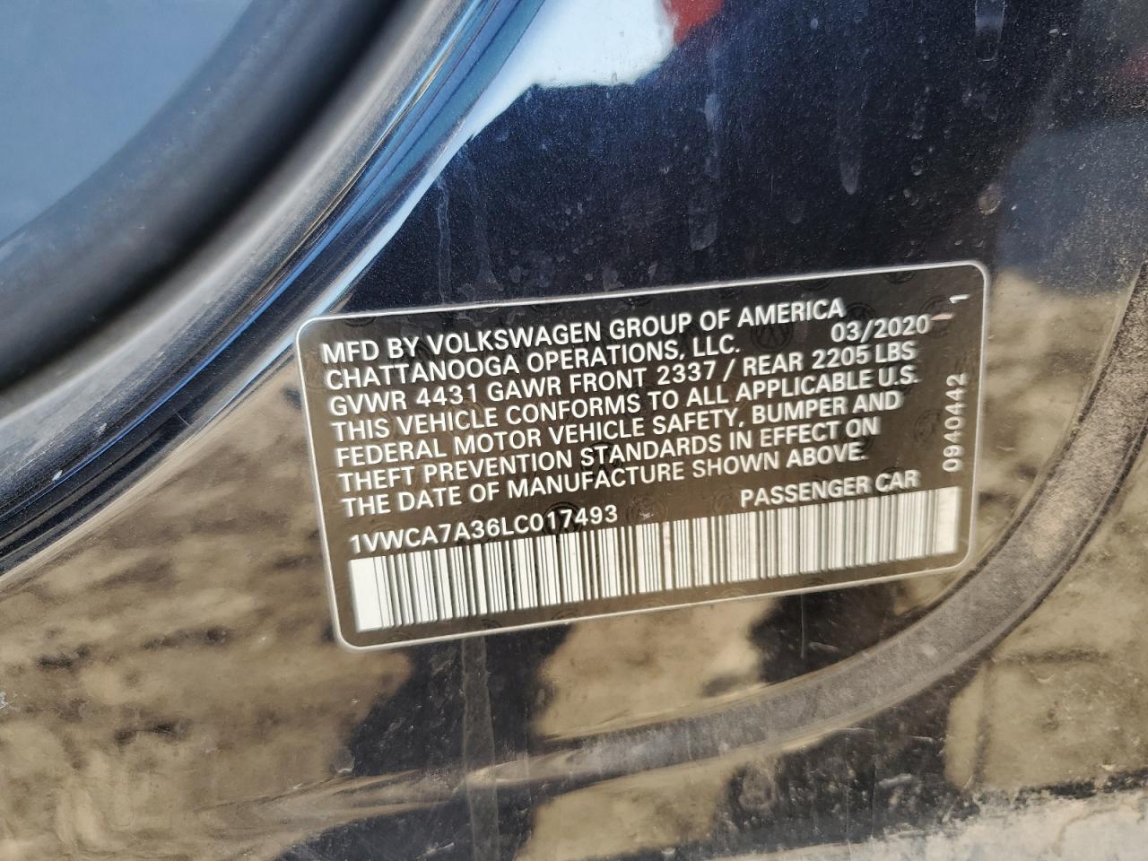 VOLKSWAGEN PASSAT SEL