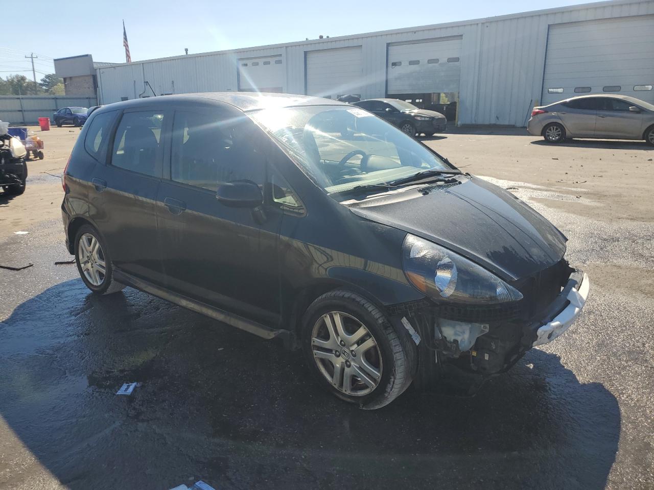 Lot #3316801397 2008 HONDA FIT SPORT