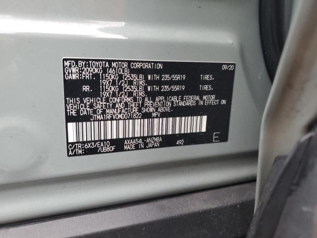 2021 TOYOTA RAV4 XLE P - JTMA1RFV0MD071822