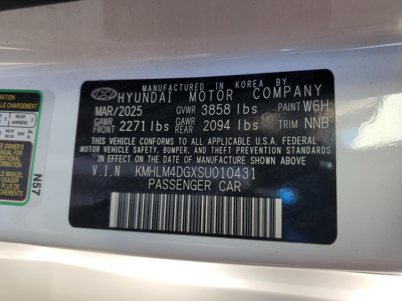 HYUNDAI ELANTRA SEL SPORT