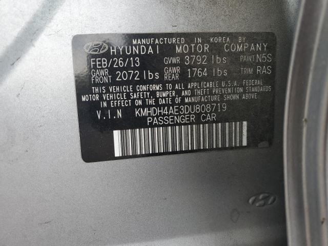 2013 HYUNDAI ELANTRA GL - KMHDH4AE3DU808719