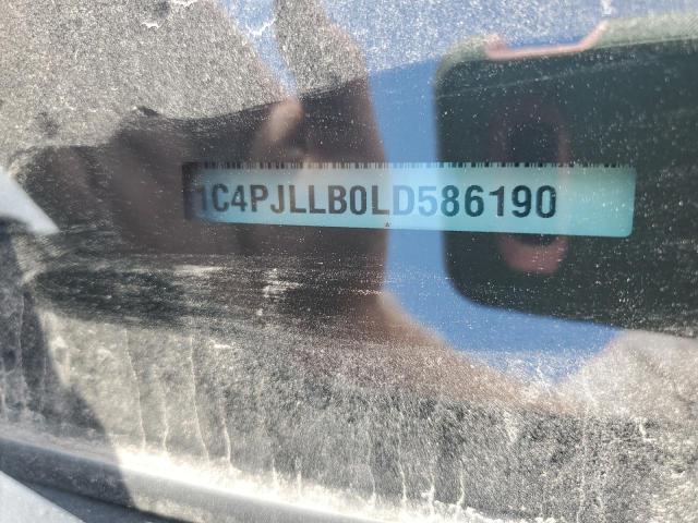 2020 JEEP CHEROKEE L 1C4PJLLB0LD586190