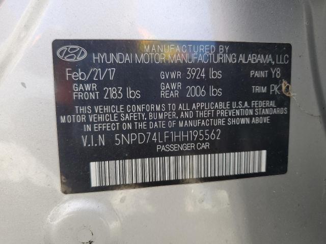 2017 HYUNDAI ELANTRA SE #3292390303