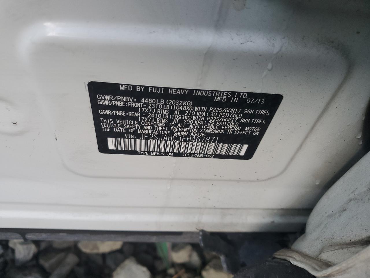 SUBARU FORESTER 2.5I LIMITED