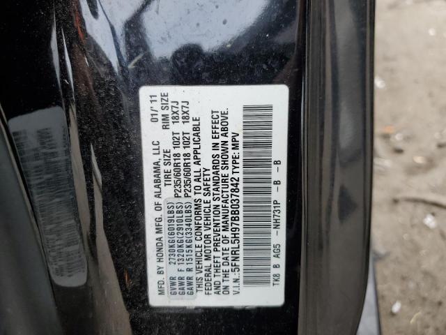 2011 HONDA ODYSSEY TO - 5FNRL5H97BB037842