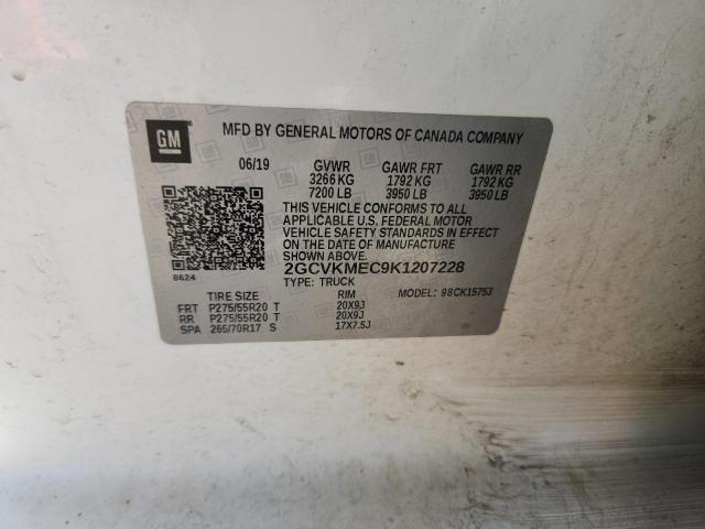 2019 CHEVROLET SILVERADO #3275472715