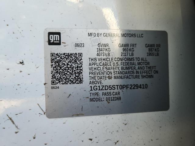 2023 CHEVROLET MALIBU LT #3309623052