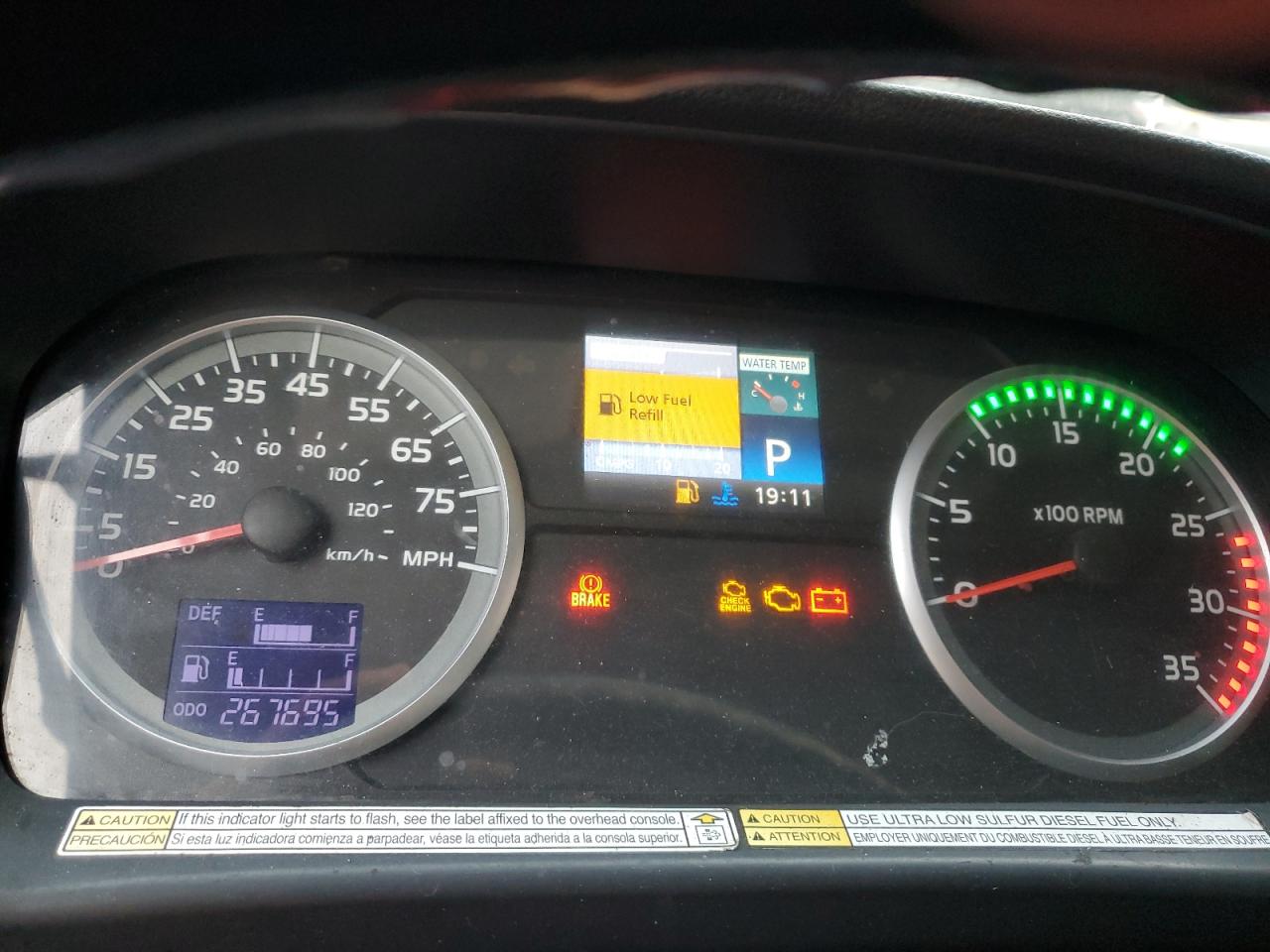 Lot #3276461662 2013 HINO 268