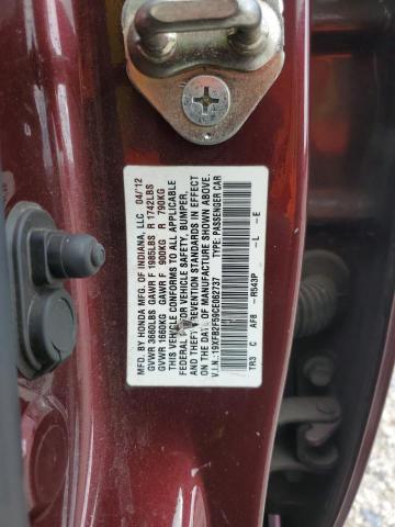 2012 HONDA CIVIC LX - 19XFB2F59CE062737