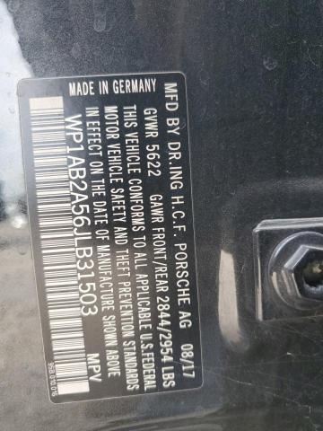 2018 PORSCHE MACAN S - WP1AB2A56JLB31503