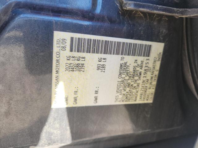 2009 NISSAN ALTIMA 3.5 #3297332749