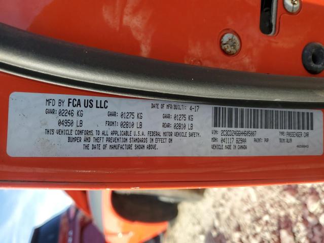 2017 DODGE CHALLENGER - 2C3CDZAG6HH605007