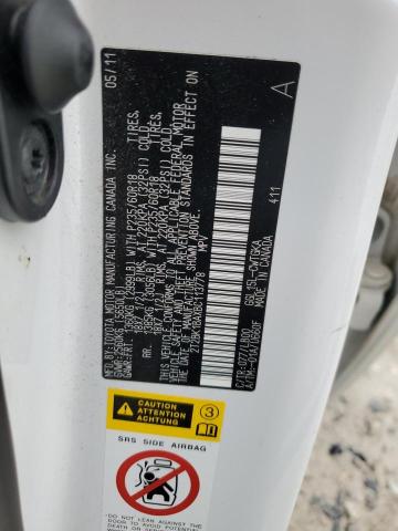 2011 LEXUS RX 350 - 2T2BK1BAXBC113778