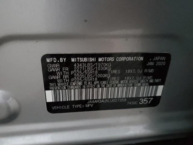 2020 MITSUBISHI OUTLANDER #3310318975