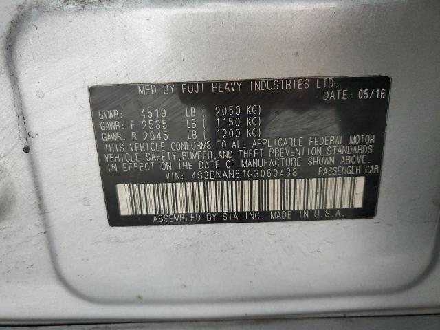 2016 SUBARU LEGACY 2.5 #3304523482