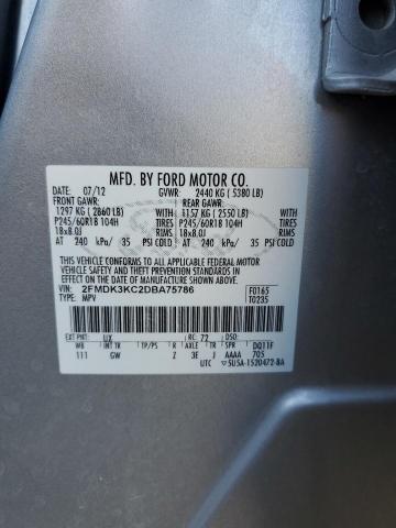 2013 FORD EDGE LIMIT #3287517002