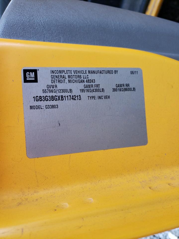 Lot #3279529273 2011 CHEVROLET EXPRESS G3