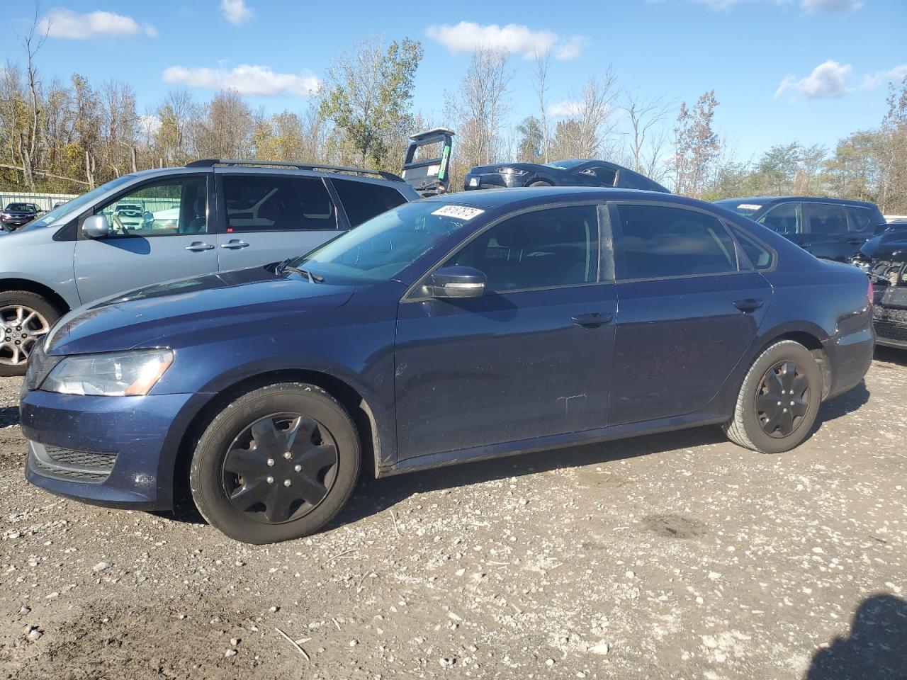 Lot #3291177047 2014 VOLKSWAGEN PASSAT S