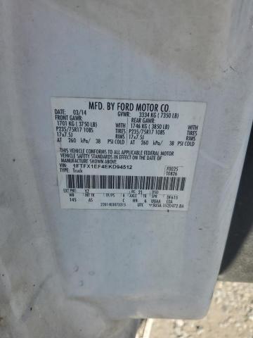 2014 FORD F150 SUPER CAB - 1FTFX1EF4EKD94512