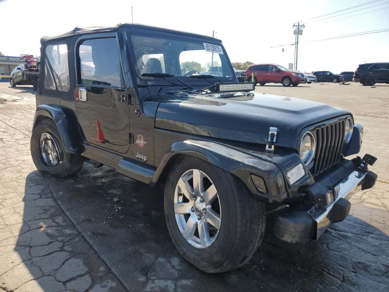 Lot #3302823917 2001 JEEP WRANGLER /