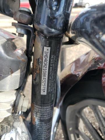 2008 HARLEY-DAVIDSON XL883 L 1HD4CR2108K432573