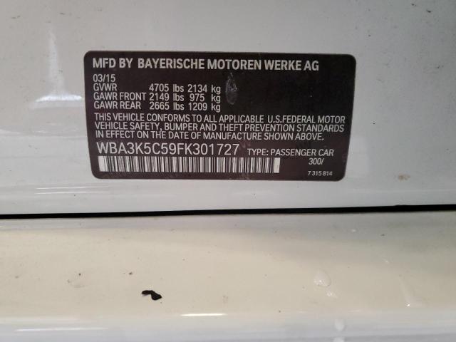 2015 BMW 328 D XDRI WBA3K5C59FK301727