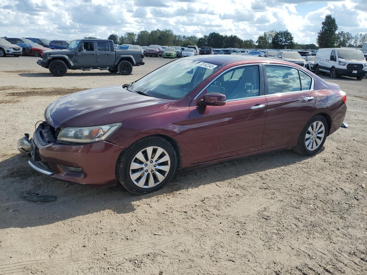 Lot #3284838529 2014 HONDA ACCORD EXL