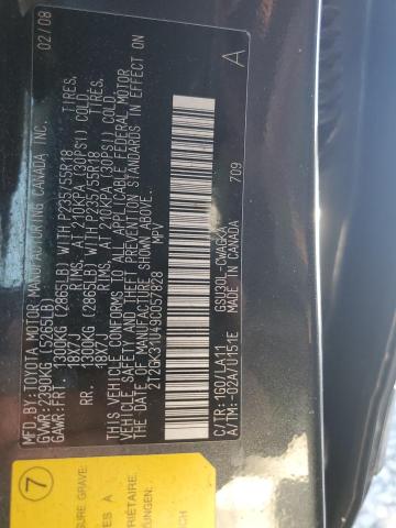 2009 LEXUS RX 350 #3282584866