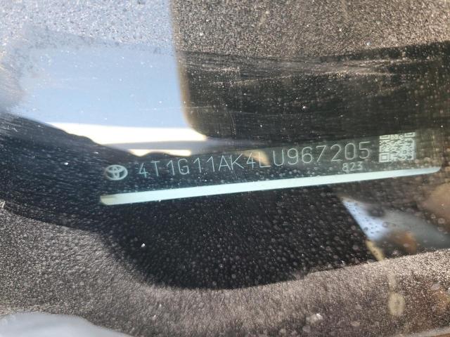 2020 TOYOTA CAMRY SE #3309490554